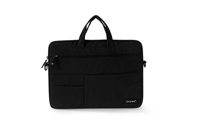 Okade T41 Grey Laptop Bag 14 inch -Black