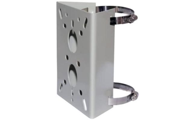 Universal Pole Mounting Bracket Arm Bass For CCTV PTZ Bracket Camera
