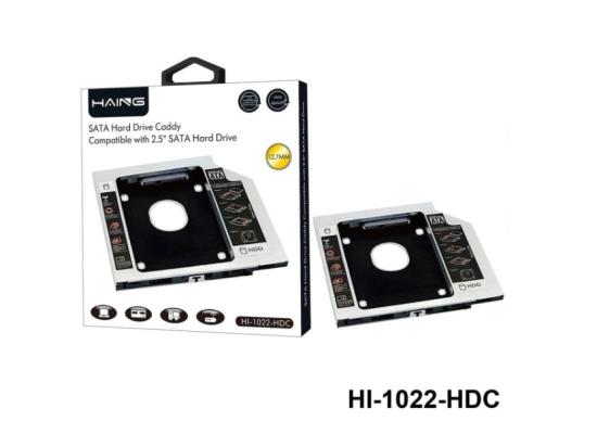 HAING HI-1022-HDC SATA Hard Drive Caddy Compatible with 2.5" SATA Hard Drive 12.7MM