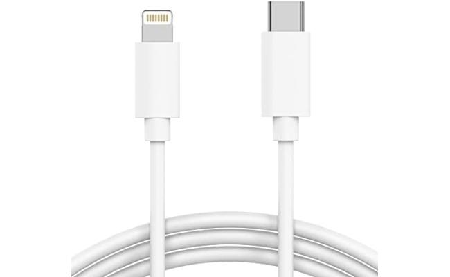 USB C to Lightning Cable iPhone Charger 1M