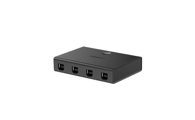UGREEN 30346 USB 2.0 Sharing Switch 4-to-1 - Black
