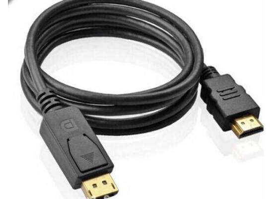 Cable From Display Port to HDMI-1.8M (High Quality)
