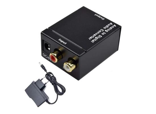RCA-OPTI Analog to Digital Optical Audio Converter