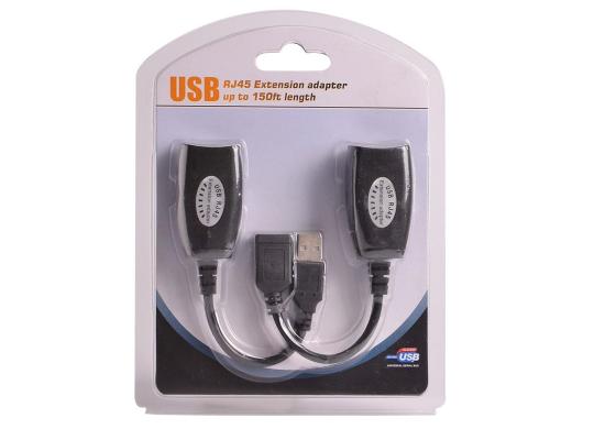 USB Over RJ45 Extension Adapter up to 150 ft length