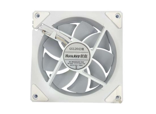 Huntkey GS120 RGB Gaming Fan -White