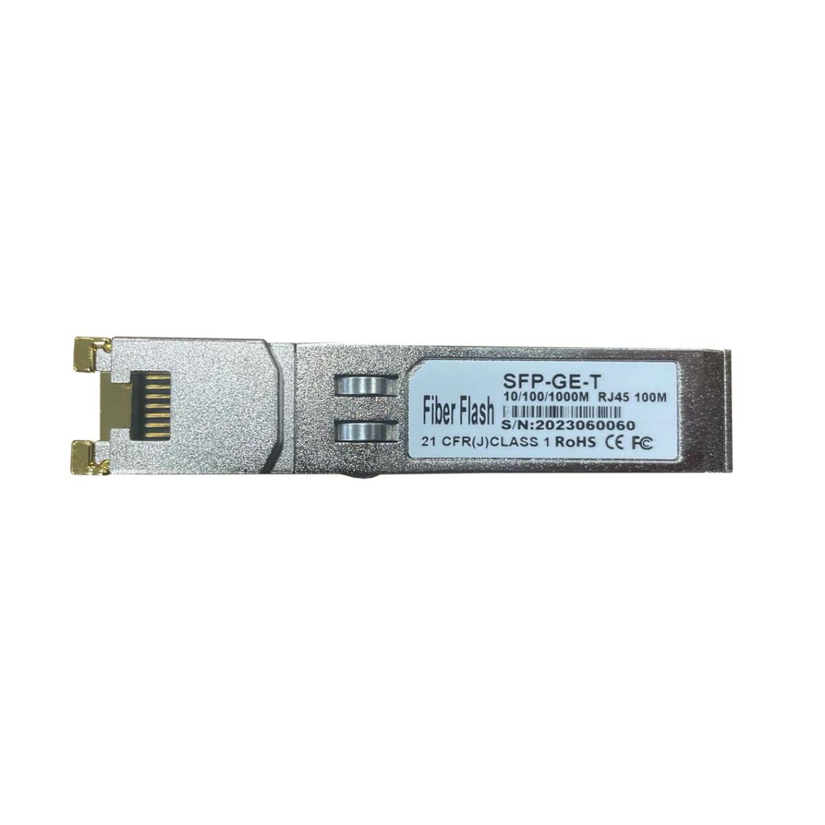 SFP 10\100\1000 10GBASE-T Copper Transceiver 100M