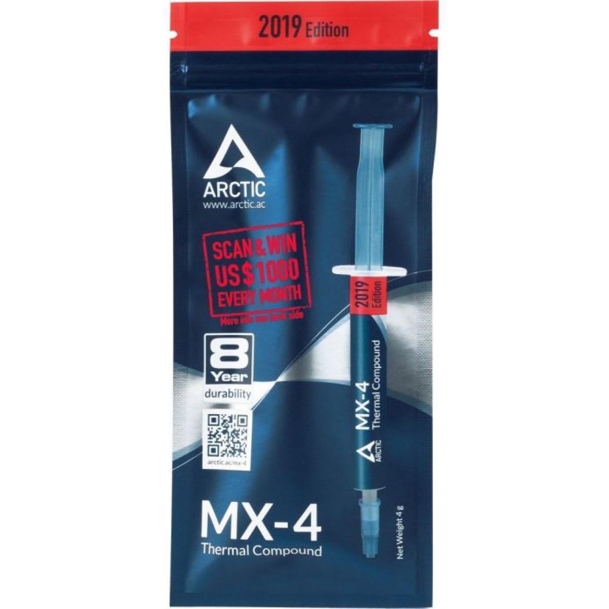 ARCTIC MX-4 4G 2019 EDITION Thermal Compound (4.0 g)