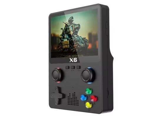 X6 3.5 Inch Screen Handheld Game Console 3000 Games
