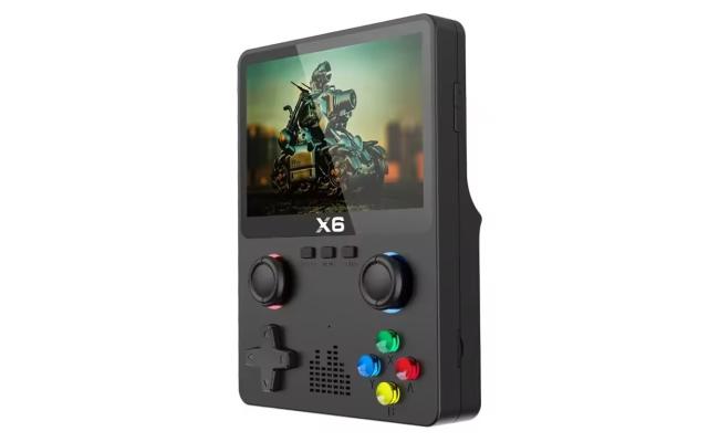 X6 3.5 Inch Screen Handheld Game Console 3000 Games