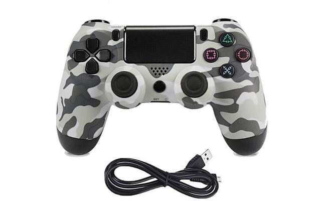 Wireless Controller for PS4 Double Shock (Army-Red-Green-Blue)