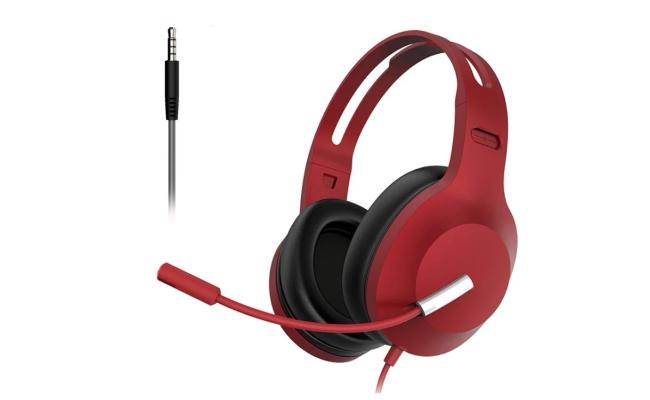 GM2001 Gaming Headset with mic 3.5mm -Red