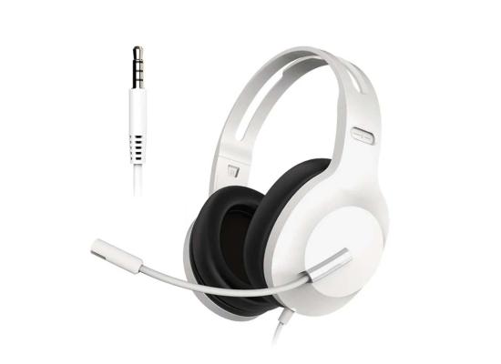 GM2006 Gaming Headset with mic 3.5mm -White