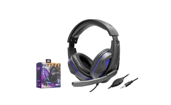 Gaming Headset GM-015 with Microphone-Black