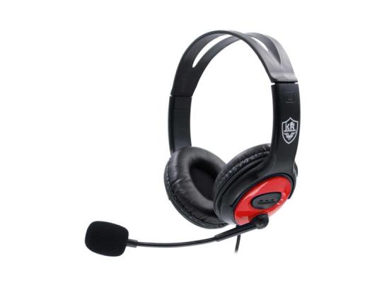 Gaming Headset GM701 with Microphone for PS4, PC & Mobile Phone-Red