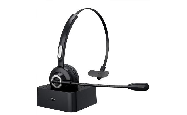 Wireless BH-M97 Headset with Stand Rechargeable