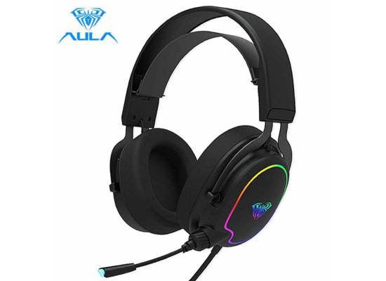 Aula F606 RGB Gaming Headset -50mm Drive For Mobile / PC / PS4 / Xbox One