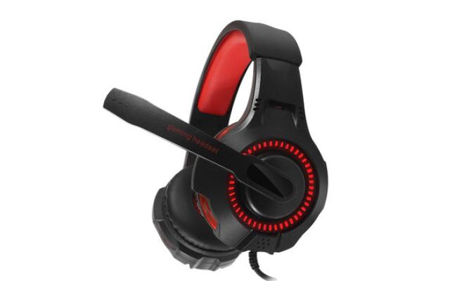 Gaming Headset G-50  with Light Microphone Stereo Deep Bass for PC Computer Laptop PS4 New X-BOX