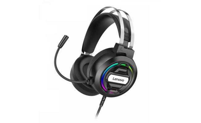 Lenovo H401 Wired Gaming RGB Headset with MIC for Laptop PC