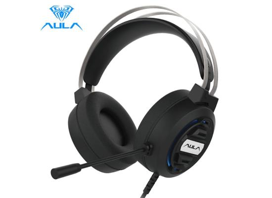 AULA S603 Wired Gaming Headset with Microphone with Mic for Phone & PC
