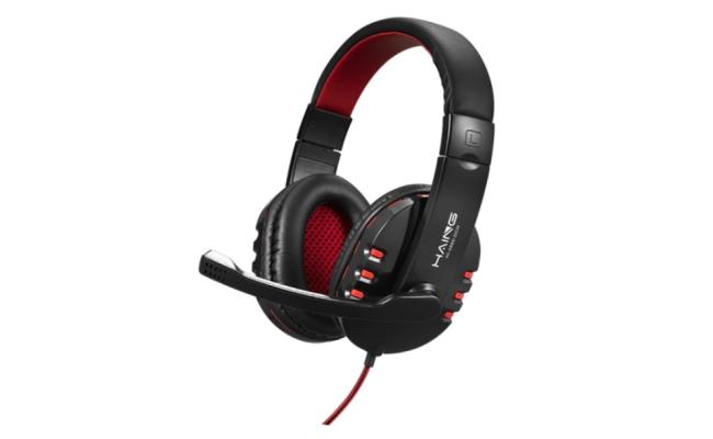 HAING HI-0990-DCH 3.5MM AUX One Pin Wired Gaming Headset