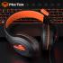 Meetion HP021 Stereo Backlit Gaming Wired Headset -Black&Orange