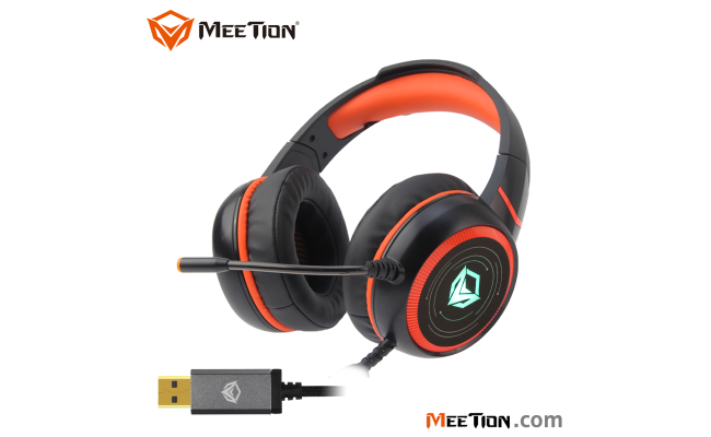 Meetion HP030 HIFI Backlit Gaming Headset USB