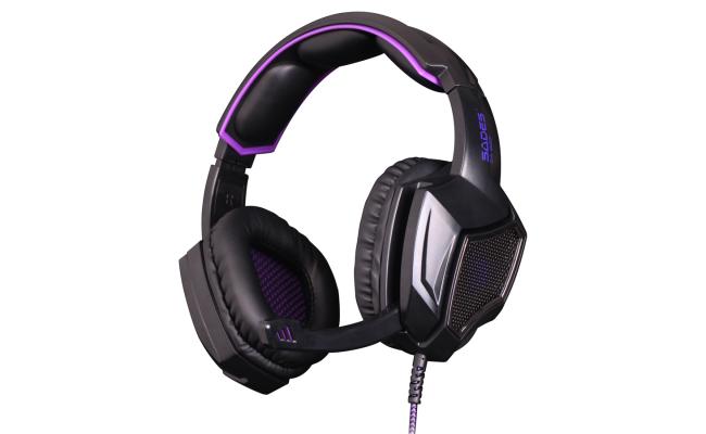 SADES SA-920 Gaming headset (Purple)