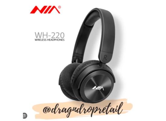 NIA WH220 On Ear Wireless Bluetooth Headphones