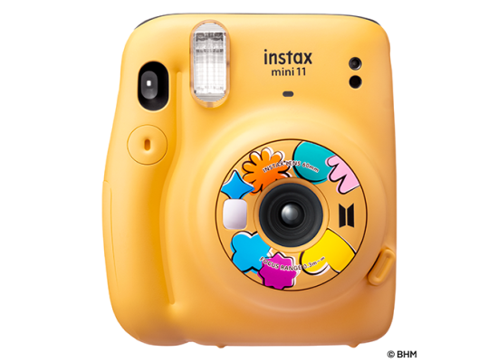 Fujifilm Instax Mini BTS Butter Camera- Yellow
