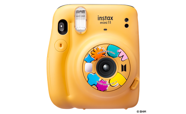 Fujifilm Instax Mini BTS Butter Camera- Yellow