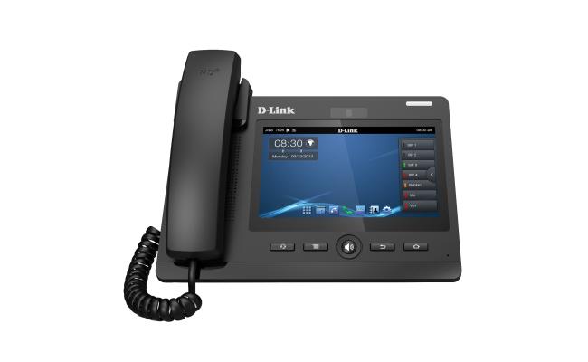 D-Link DPH-860S Video SIP Business PoE IP Phone with 7” Multi Touch Screen