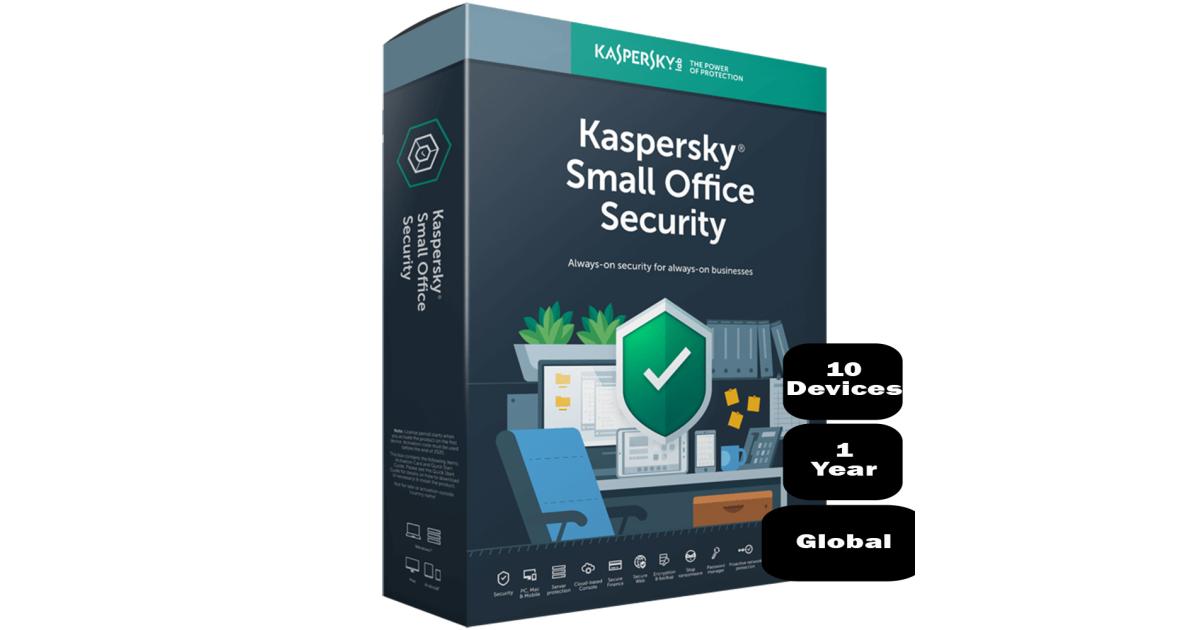 Kaspersky Small Office Security 10 Devices,1 Year | KIS-10U | CSE -  Computer Service Express