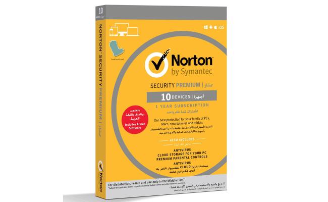 Norton Security Premium 3.0 25GB AE 1 U 10 D