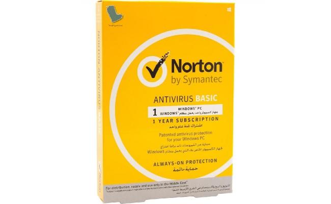 Norton Antivirus Basic 1 Device
