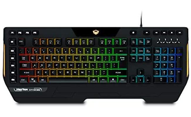 MeeTion MT-K9420 Custom Macro Pro Membrane Gaming Keyboard