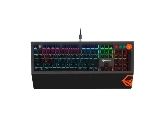 MeeTion MT-MK500 Detachable Palmrest RGB Mechanical Gaming Keyboard with Type C Cable