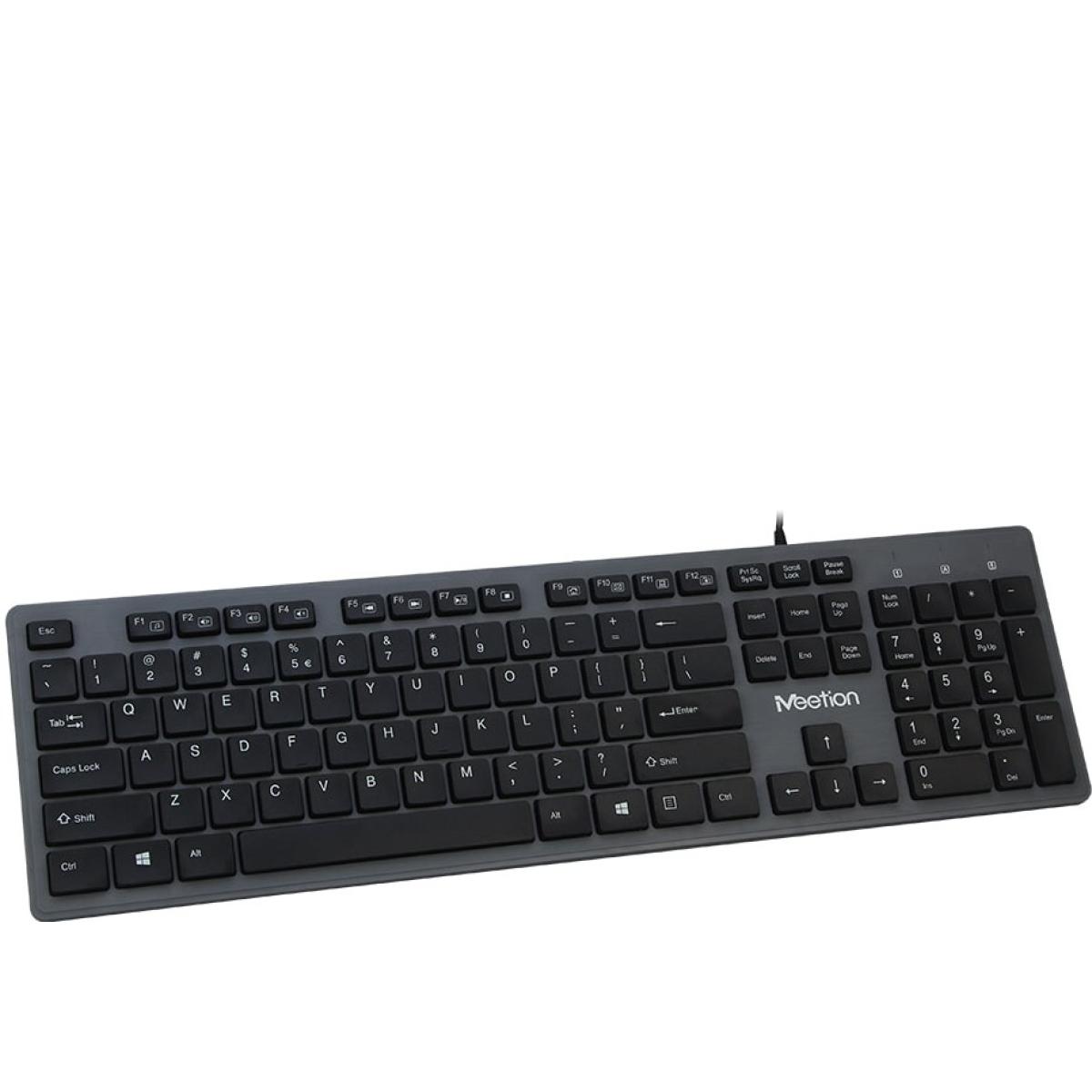 MeeTion MT-K841 USB Standard Chocolate Keyboard