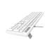 Meetion k300 USB Standard Wired Keyboard -White