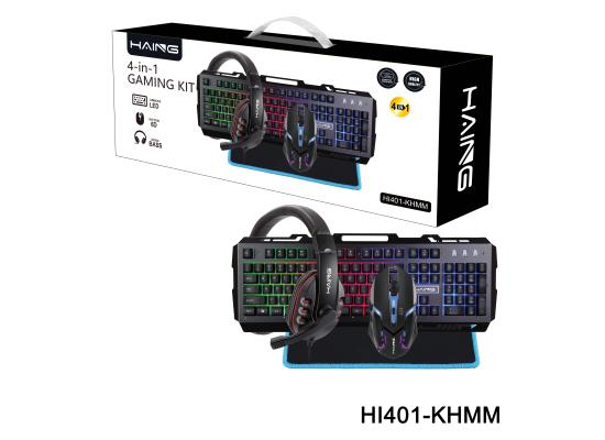 HAING HI-401-KHMM 4 in 1 Gaming Kit 