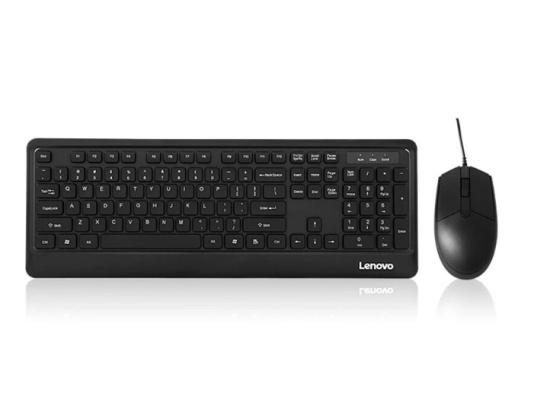 Lenovo KM102 Light & Thin Wired Keyboard and Mouse Combo