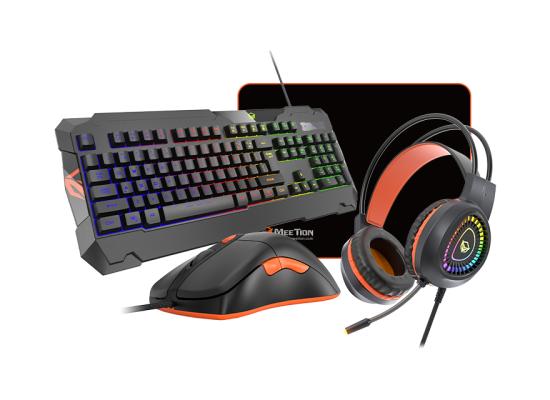 MeeTion MT-C505 Gaming Mouse Keyboard and Headset Combo with Mouse Pad
