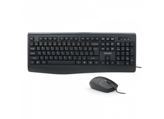 Philips C284 Wired Keyboard and Mouse Combo