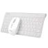 Meetion MINI4000 2.4GHz Wireless Mouse & Keyboard Combo -White