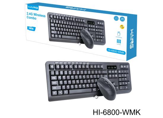 HAING HI-6800-WMK 2.4G Wireless Keyboard & Mouse Combo