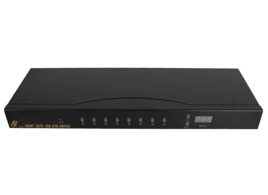 Bowu USB+HDMI 1920x1080 8 Port Smart KVM Switch DC5V 