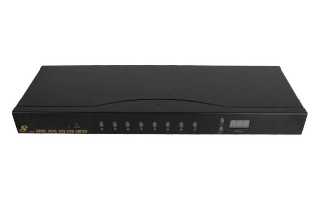 Bowu USB+HDMI 1920x1080 8 Port Smart KVM Switch DC5V