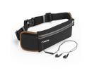 UGREEN LP112 Ultimate reflective stripe Running Belt with headphone outlet black