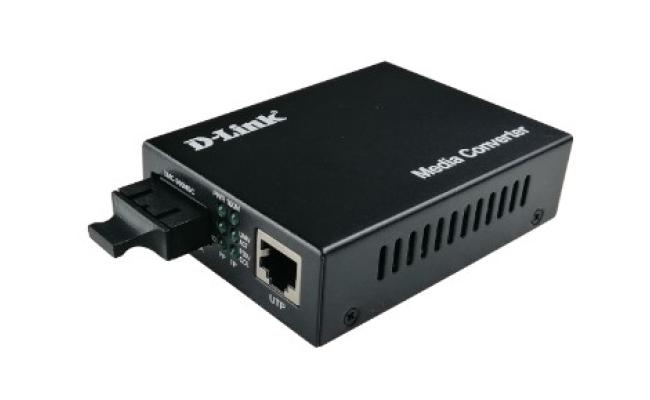 D-Link DMC-805P 10/100/1000Base-T Gigabit PoE Twisted-pair to SFP (Mini GBIC) Slot Gigabit PoE Media Converter