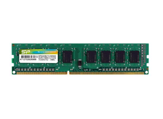 Silicon Power 4GB DDR3 UDIMM-1600 MHz For Desktop