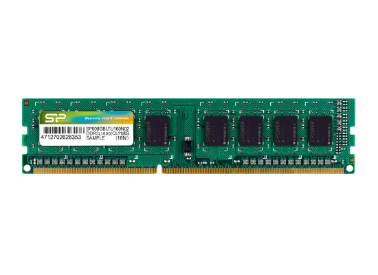 Silicon Power 8GB DDR3L Low Voltage UDIMM-1600 MHz For Desktop